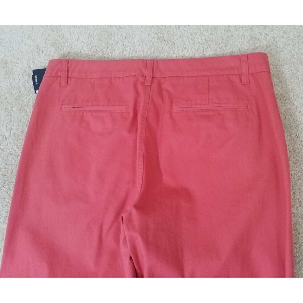 BONOBOS~Men's Size 34×34~Pink Straight Fit Washed Chinos 100 % Cotton NWT - Picture 10 of 10